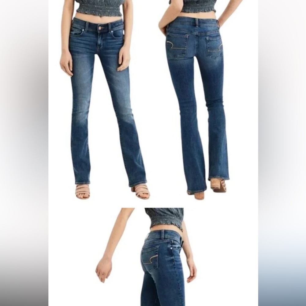 American Eagle Outfitters Dark Blue Bootcut Jeans